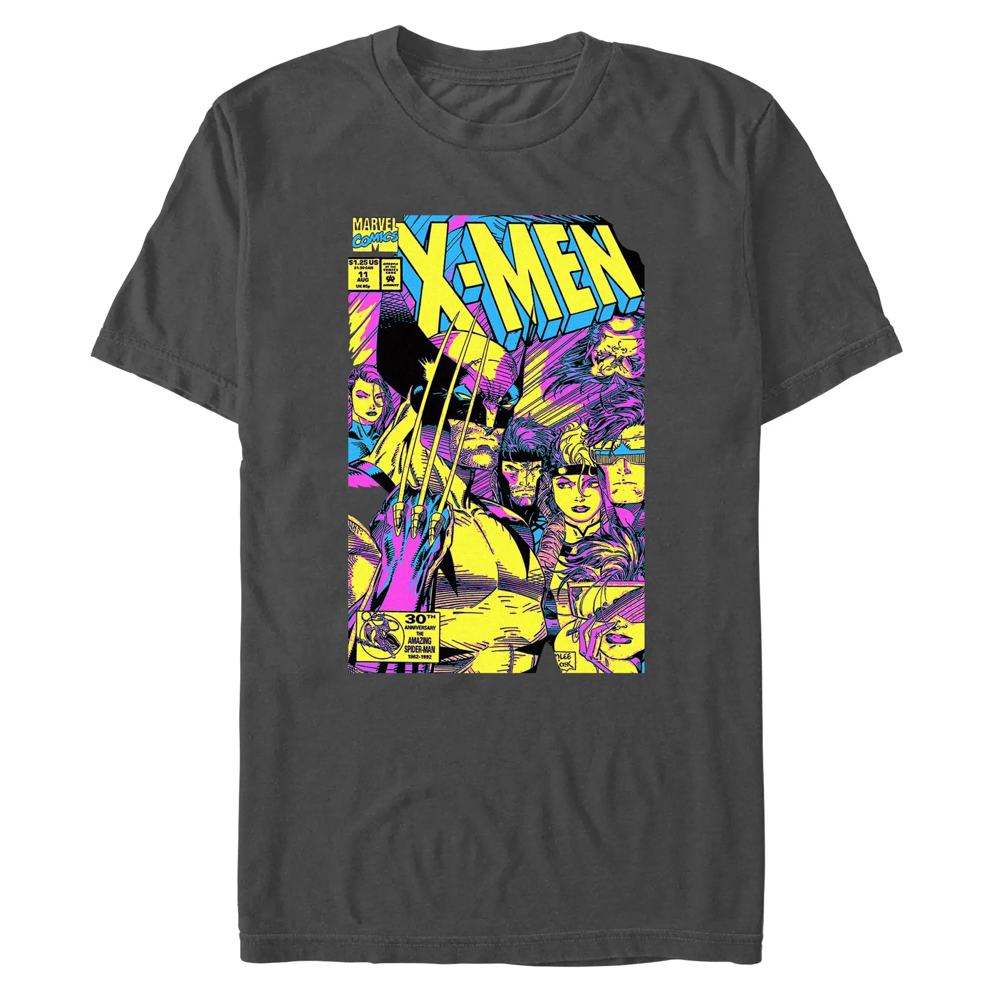 Men's Marvel X-Men '97 Retro Cover Issue 11 Menswear Round Neck Casual All-Season Top T-Shirt