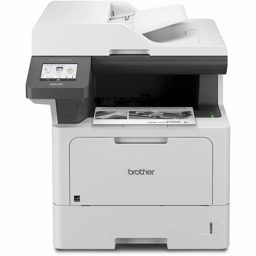 Brother DCP-L5510DN Wired Laser Multifunction Printer Monochrome