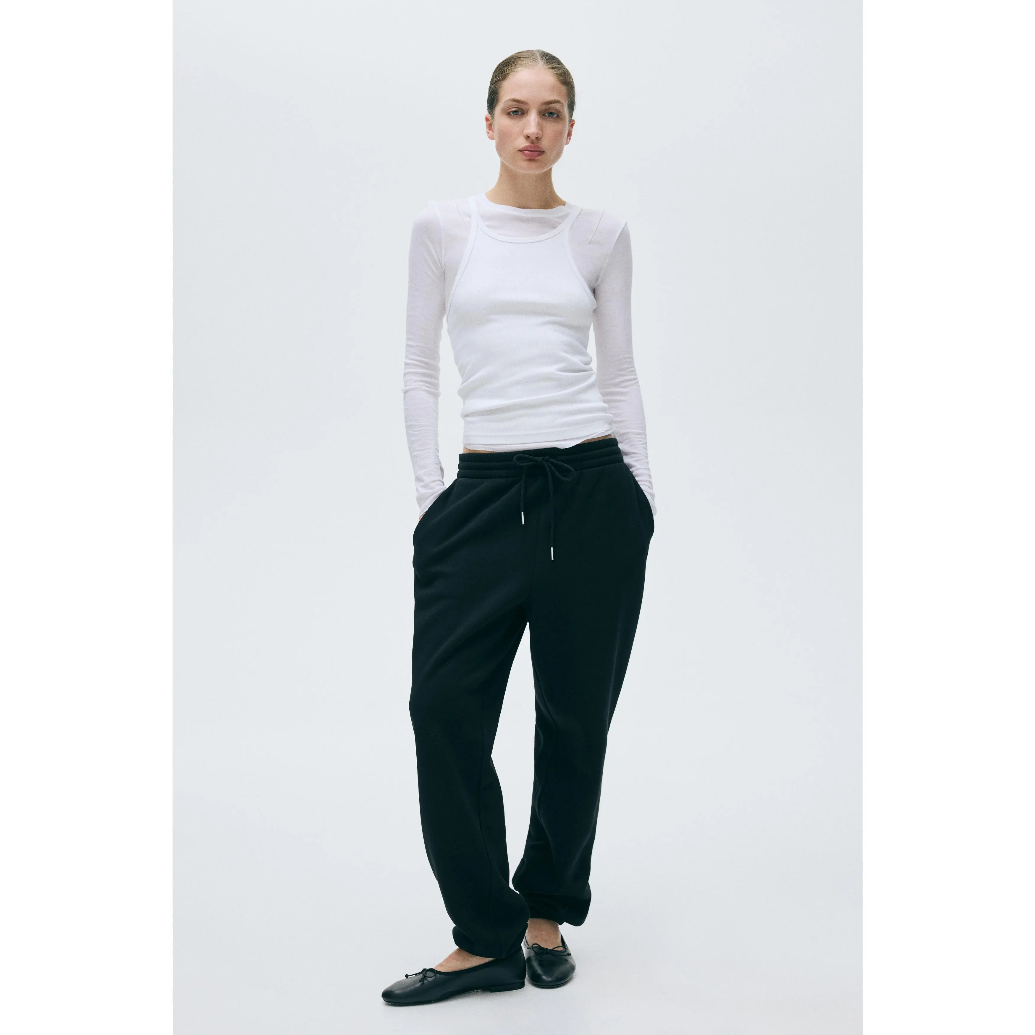 H&M Cotton-blend sweatpants