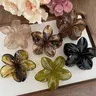 Flower Hair Claw Clips, Vintage-Inspired Floral Design, Strong Hold for Thick Hair, Elegant Hair Accessories, Hair Clips for Styling