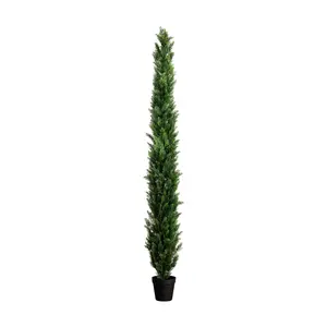Nearly Natural 10' Cedar Pine Faux Tree UV