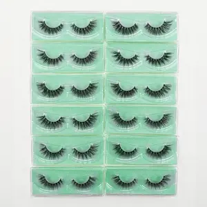 12 Pairs Natural Gentle False Eyelashes, Wispy Faux Cluster Lashes, Curling Water Proof Eye Makeup Strip Lashes For Lashes Extensions Women Girls Party Eyelash Clusters