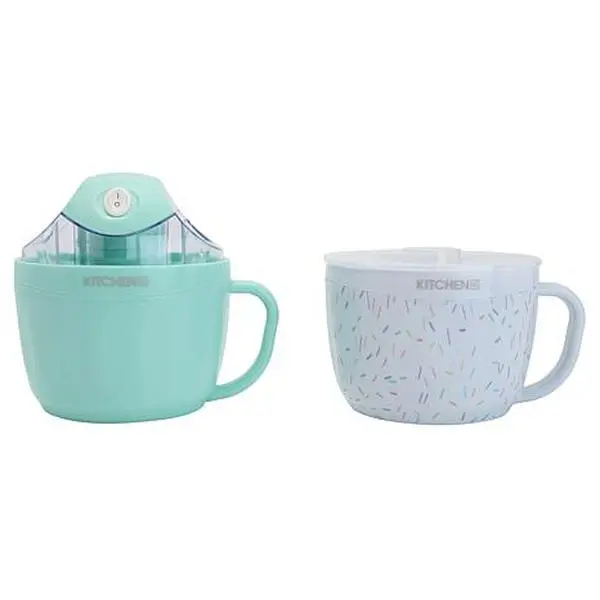 KitchenHQ Ice Cream Maker with (2) 1 Pint Insulated Bowls