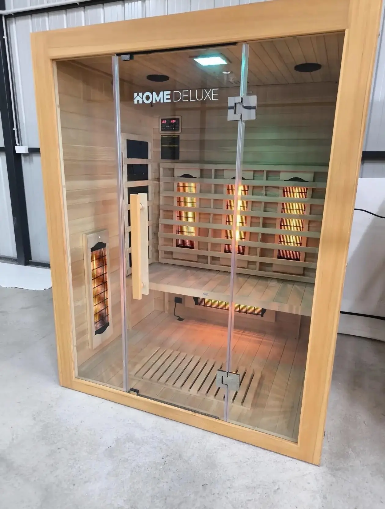 Brand new and original Home Deluxe 1-3 People Sauna