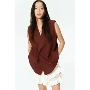 H&M Linen-blend waistcoat
