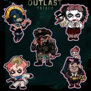 5 Ops (NOT COMBO 5) OUTLAST TRIALS Prime Asset Acrylic Keychain