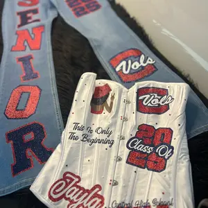 SENIOR DIY GLITTER IRON ON LETTER SET