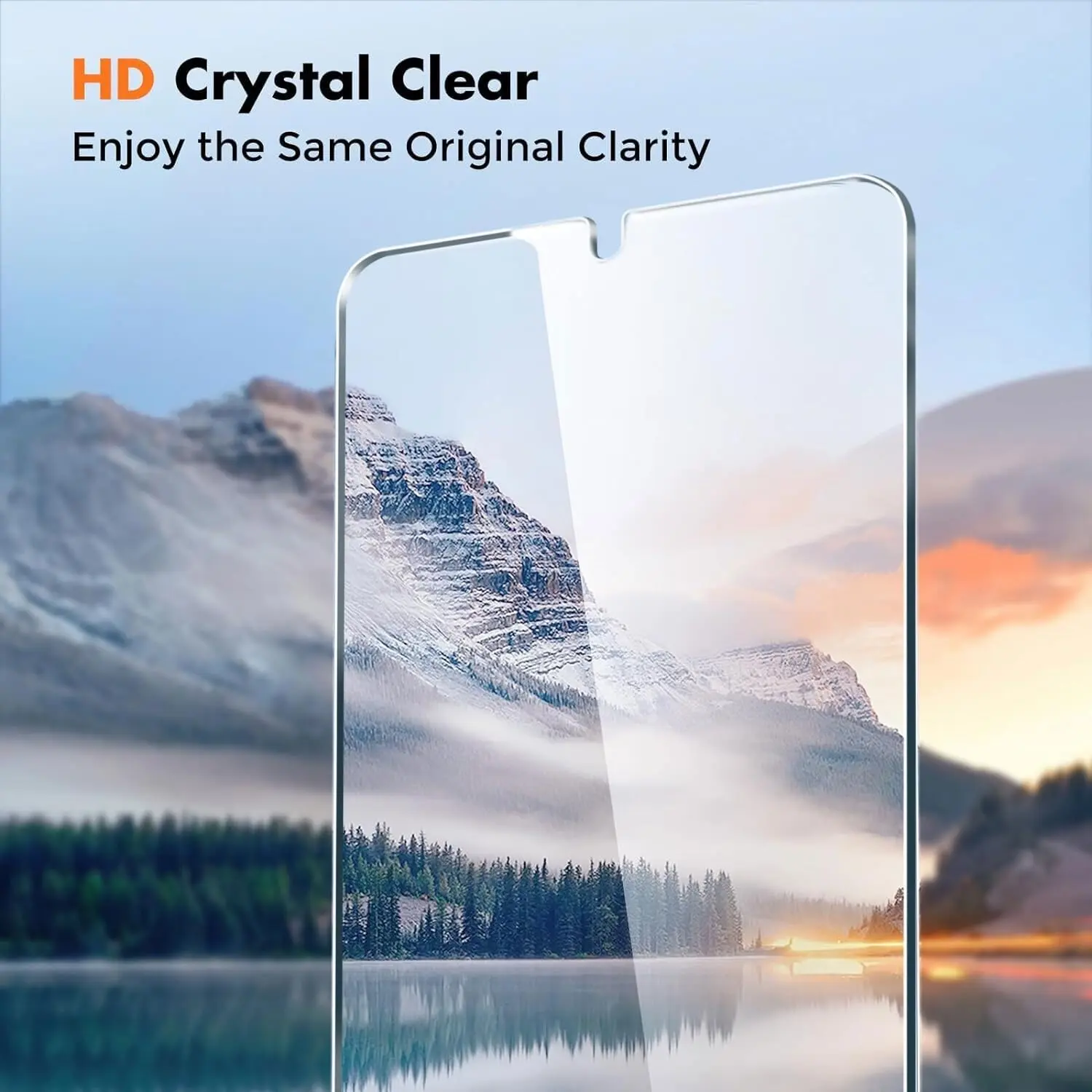 2 Pack For Samsung Galaxy A15 5G Tempered Glass Screen Protector HD Clear