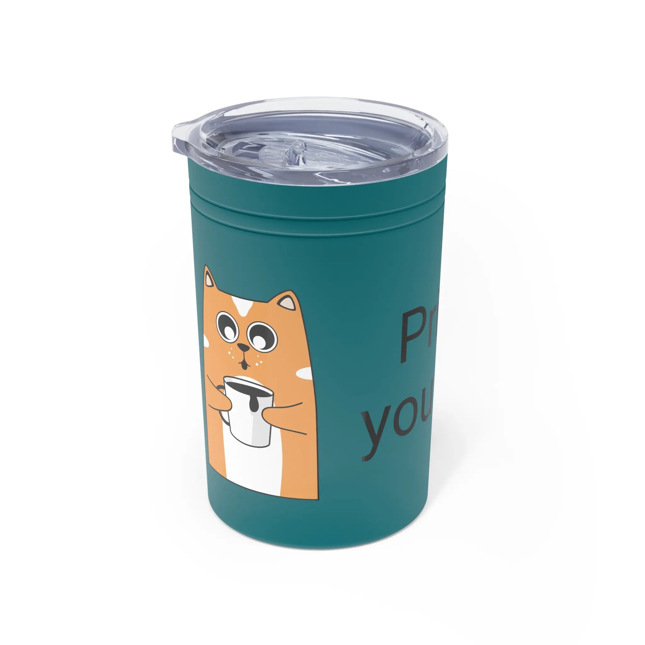 Cat Tumbler, Animal Lover Gift, Coffee Mug, Personalized Cup, Custom Travel Drinkware, Pet Owner Present