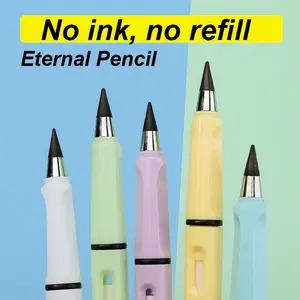 6/12 Pcs Pencils, Color Never Wear Pencil with Eraser, Permanent Writing, Never Sharpened, Never Fade, Durable and Creative Pencil, artist pencils, Art Supplies