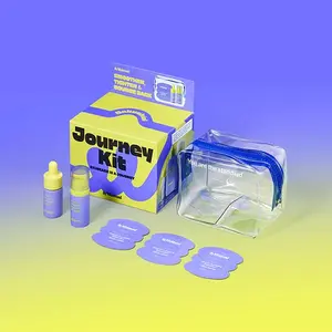 By Wishtrend Official Shop Bakuchiol Skin Journey Kit - Gentle Retinol & Hyaluronic Acid Night Cream for Flawless Skin Repair & Comfort