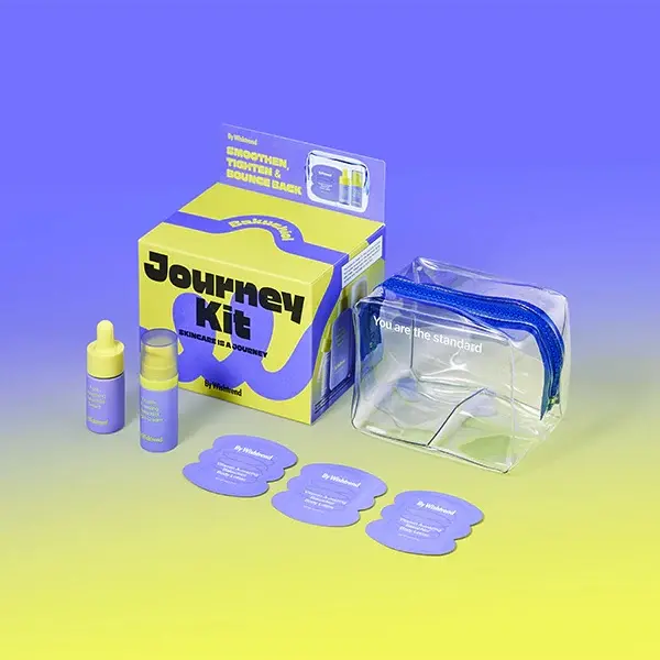 By Wishtrend Official Shop Bakuchiol Skin Journey Kit - Gentle Retinol & Hyaluronic Acid Night Cream for Flawless Skin Repair & Comfort