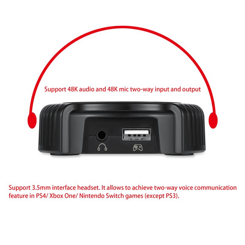 C91 AimBox Keyboard Mouse Adapter for PS4/Xbox/Switch | 0.8ms Ultra-Low Latency MnK Converter | Plug & Play FPS/RTS Gaming for Warzone/Apex Legends/R6 Siege | Dual-Chip Stability