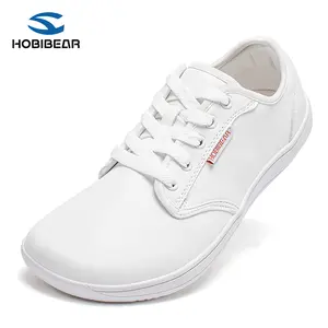 HOBIBEAR Women's Buckled-Free Widebody Minimalist Casual Trainers - 0 Drop, Slip-On, Lightweight, Rubber Sole Walking Shoes, Footwear (Ideal for Outdoor Fun, Gifting)