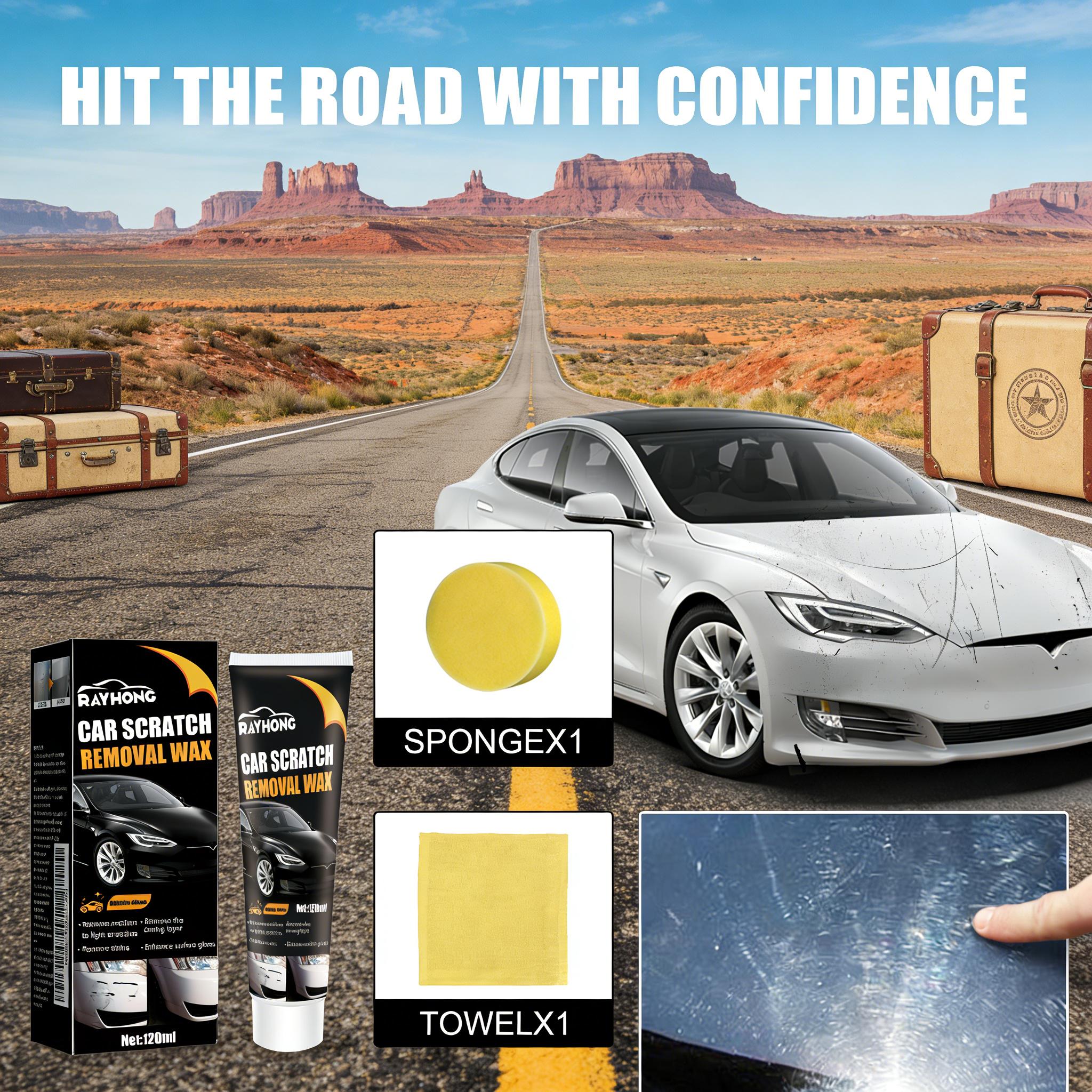 Rayhong Car Scratch Wax - Paint Protection, Polishing, Scratch Removal, Care, Paint Repair, Cleaning, Stain Removal, and Abrasive Agent