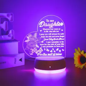 Romantic Bedroom Decor, Perfect Gift for Daughter & Family, Create Comfortable Atmosphere at Home, Touch Control Night Light, Led Neon Sign