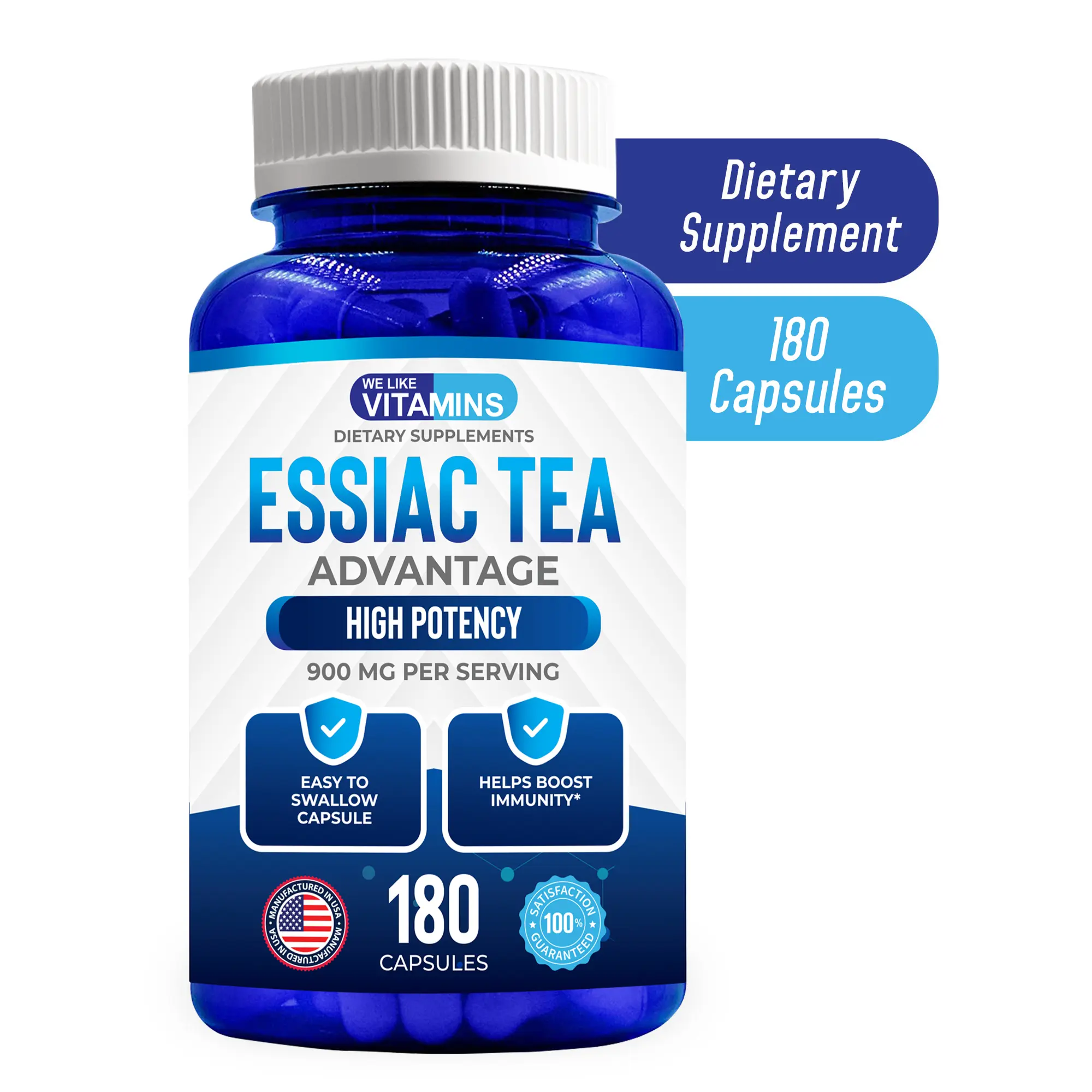 We Like Vitamins ESSIAC TEA ADVANTAGE | 180 Capsules