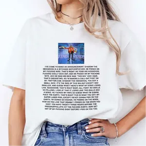 Funny Dr Eggman Shirt Son1c Merch Unisex Streetwear shirt, Movie Funny Dr. Eggman Meme T-Shirt - Funny Shadow the