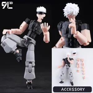 ​9L3D Lucky13 Gojo Sukuna Jujutsu Fushiguro Toji Gojo Satoru Action Figure Dummy13 T13 Multi-Jointed Collectible Toys Titan13