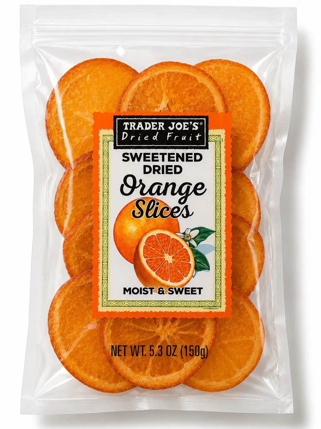 Trader Joe's Sweetened Dried Orange Slices