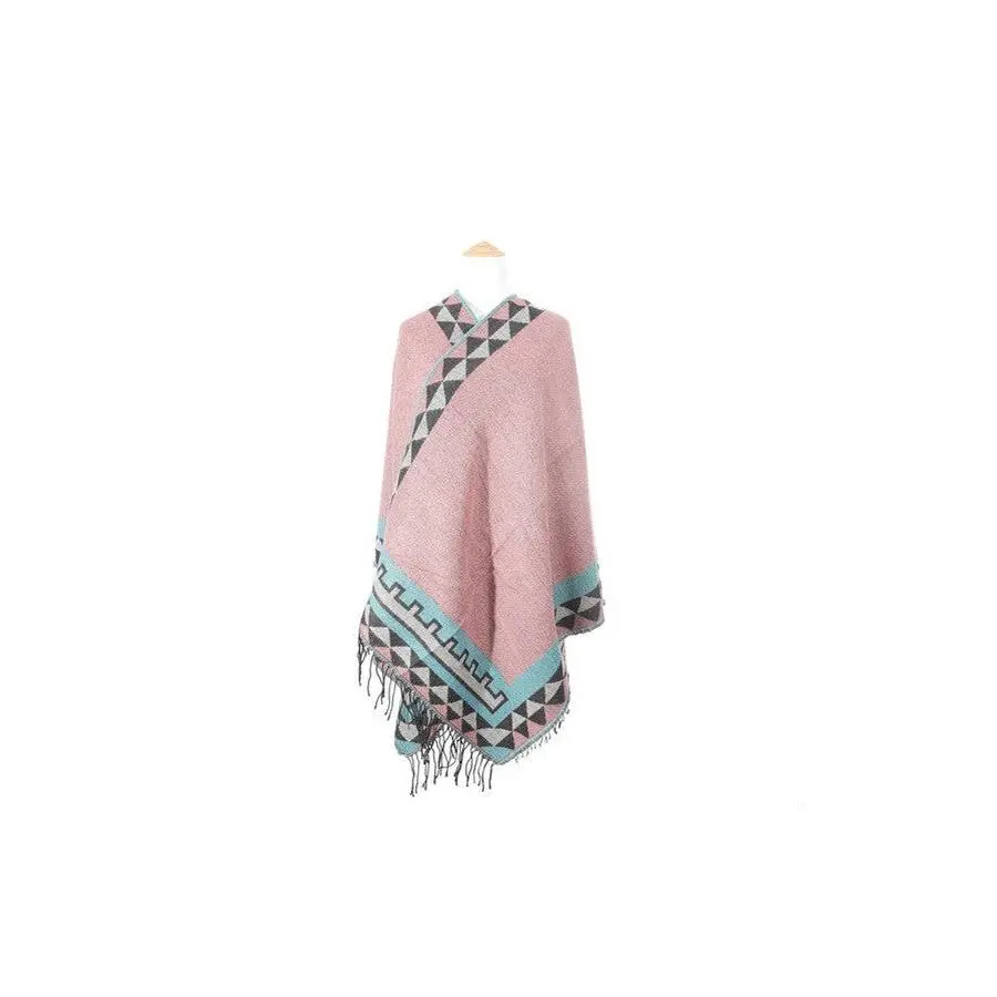 Vintage Tribal Poncho