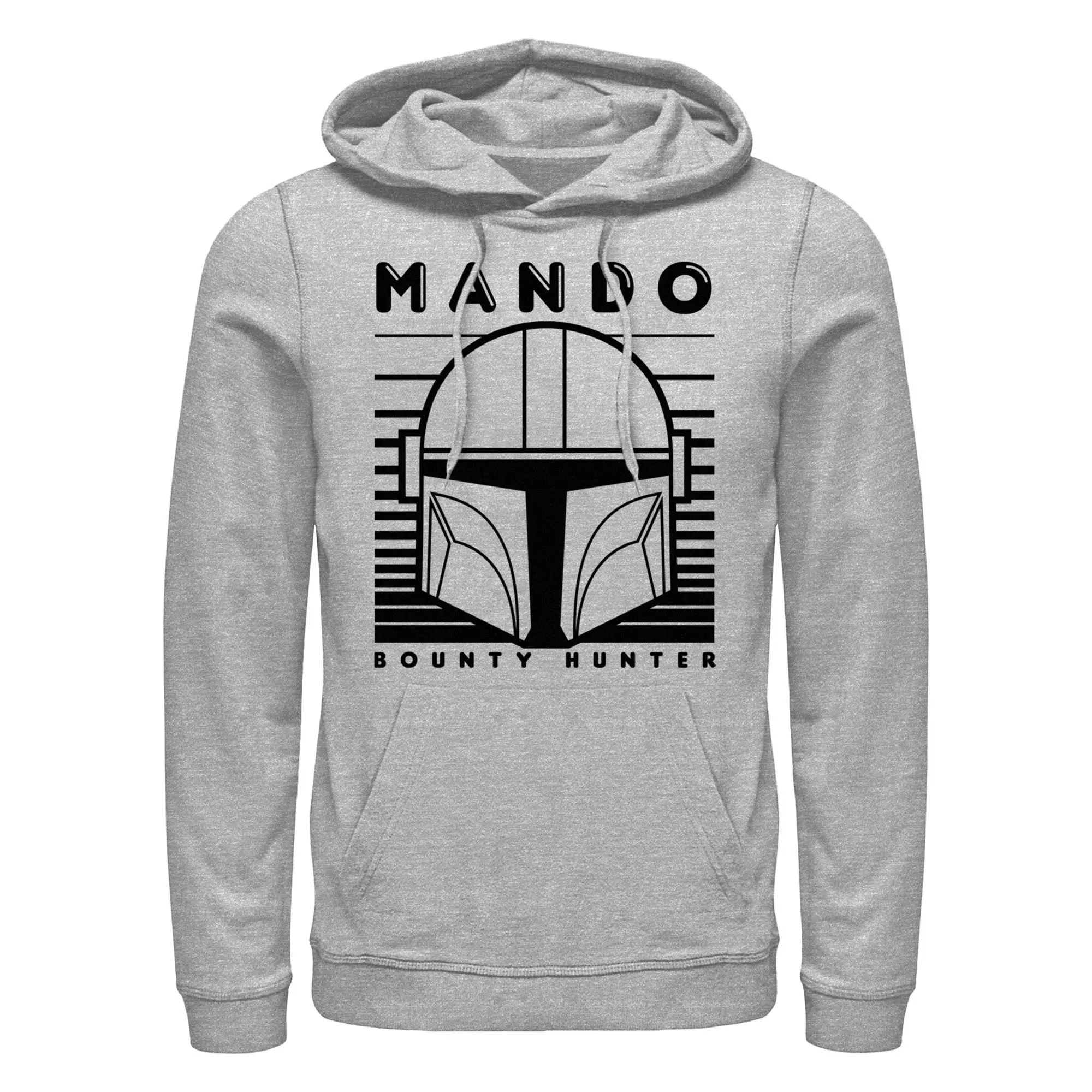 Men's Star Wars: The Mandalorian Bounty Hunter Mando Pull Over Hoodie