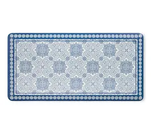 Martha Stewart Strie Medallion 19.6"x39" Kitchen Mat