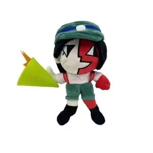 HOT New Ena Dream Bbq high-quality talking game plush toys cartoon cute soft Ena peripheral plush toys children's gifts