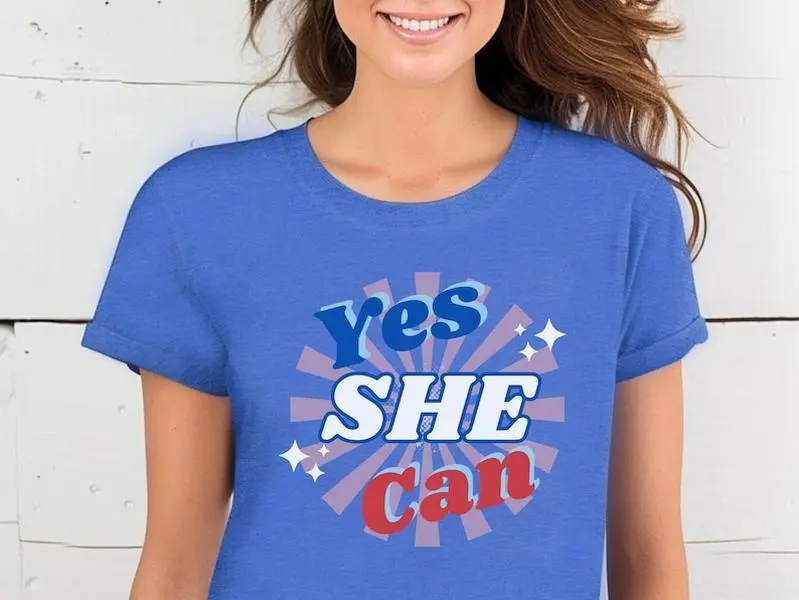 Yes SHE Can, KAMALA, Kamala Harris Shirt, Kamala 2024, Harris 2024, Harris for President, Harris Walz, Harris Shirt, First Female President 295