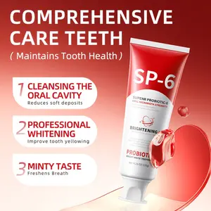 ORALHOE Probiotic Whitening Toothpaste, oral cleaning, odor removal, stain removal, teeth whitening, gum care toothpaste, Brightening Toothpaste