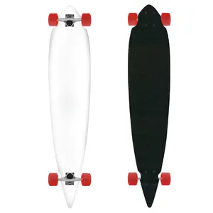 Moose Pintail 9.25" x 46" Cut-Out Longboard Dipped White Complete
