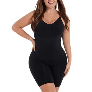 Women's Deep V Backless Halter Bodysuit, Smooth Fabric Adjustable Invisible Clear Straps Low Plunge Bra, Ideal for Wedding, Party, Prom Evening Dresses