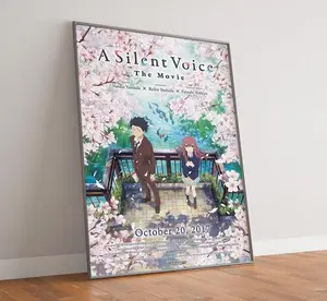 A Silent Voice The Movie Anime Poster, High Quality Poster Poster Print, Birthday Present, Fan merchandise - POSTER NO FRAME