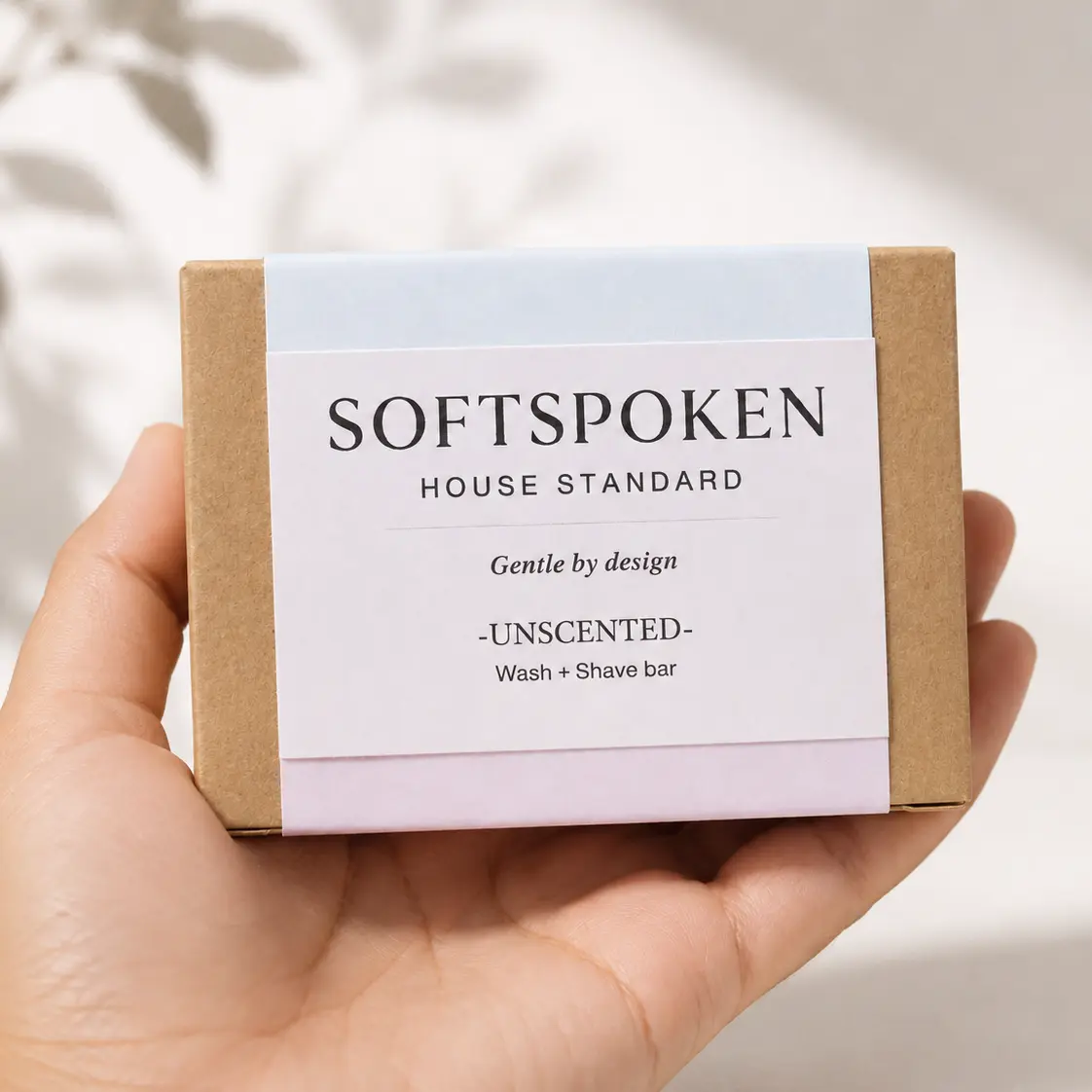 Unscented Wash + Shave Bar
