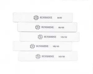 10pcs Jumbo Nail Files - Professional Jumbo Nail Files for Acrylic, Gel, Dip Powder, and Poly Gel Nails