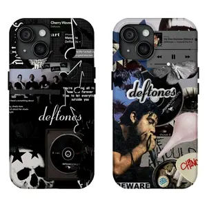 Cool Band D-Deftones Y2K Style Gothic INS Phone Case for IPhone 17 16 15 14 13 12 11 Pro Max Plus Air Protective Fashion Drop-proof Gift Unique Design