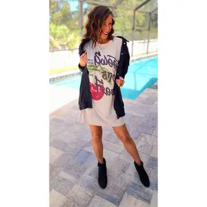 Sweet and Fresh Cherry Graphic Dress