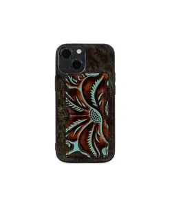 Vedetta iPhone 13 Mini Case  - Tooled Turquoise