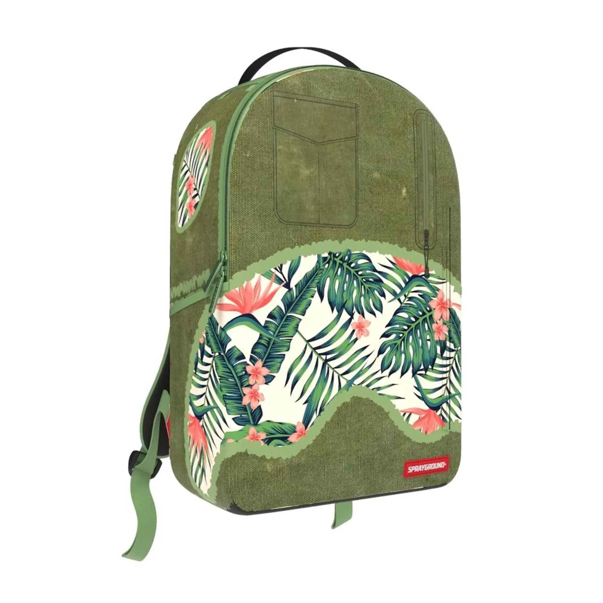 Sprayground Backpack (Tropical Oasis) - TikTok Shop