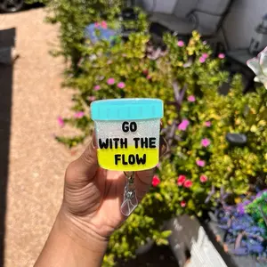 Funny Healthcare Badge Reel | Handmade Resin Badge Reels