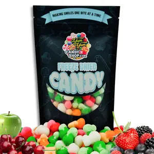 Fruity Air Krunch Bites Freeze Dried Candy Snack fruity Bonbon Sugar