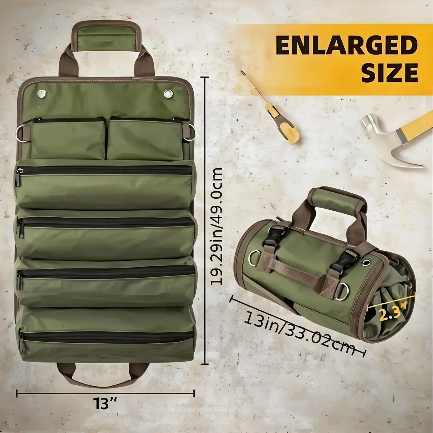 ​​Reinforced thickness model green