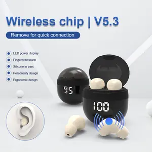 Invisible Mini Sleep Earbuds Wireless Bluetooth, Ultra-Light Comfort Fit Sleep Headphones for Side Sleepers, Unique Tumbler Portable Charging Case, Soft In-Ear Ear Plugs for Sleeping Small Ears Gym