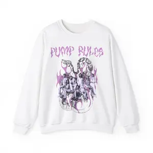 Pump Rules Metal Band Vanderpump Bravo Unisex Heavy Blend™ Crewneck Sweatshirt