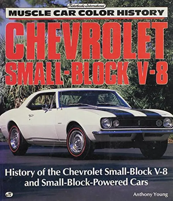 USED Book - Chevrolet Small Block V8 (Muscle Car Color History) by Anthony Young (Paperback) - english