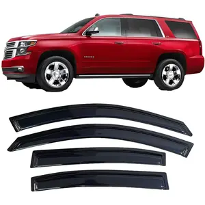 Window Deflectors Vent Visors Rain Guards for Chevrolet Tahoe GMC Yukon Cadillac Escalade 2015-2020 4-Pieces Set 94531 Side Sun Shade Vent Guard Visor