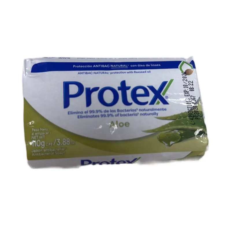 Protex Jabón Antibacterial de aloe 110g Protex Jabón Antibacterial de aloe 110g