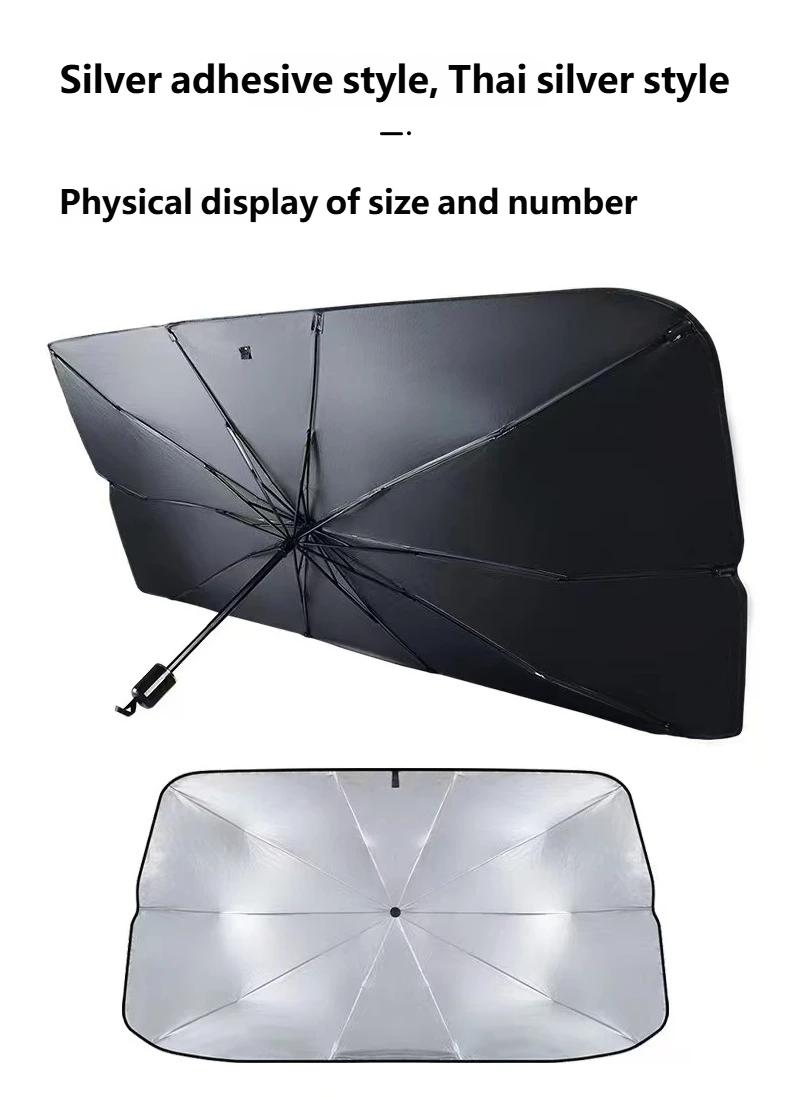 Foldable Car Windshield Umbrellas, Sun Shade Umbrella for Front Windows, Suitable for Windshields of Various Car Models (Large) Foldable Car Windshield Umbrellas, Sun Shade Umbrella for Front Windows, Suitable for Windshields of Various Car Models (Large)