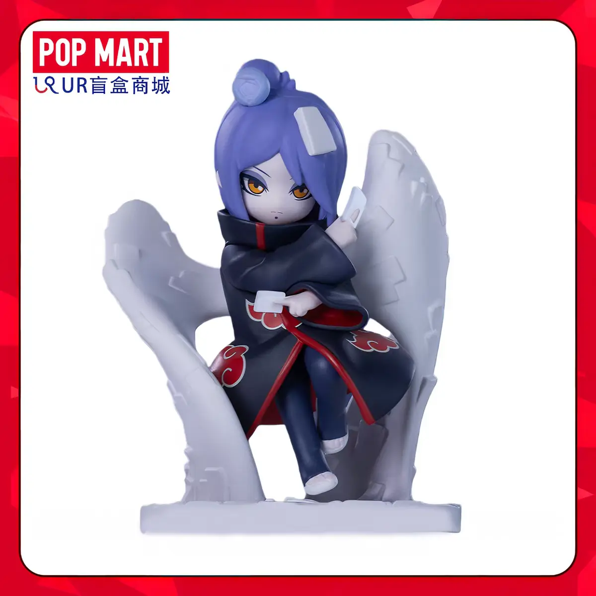 POP MART Naruto Shippuden Akatsuki Series Mystery Blind Box - Anime Figure Collectible Desktop Toy Gift