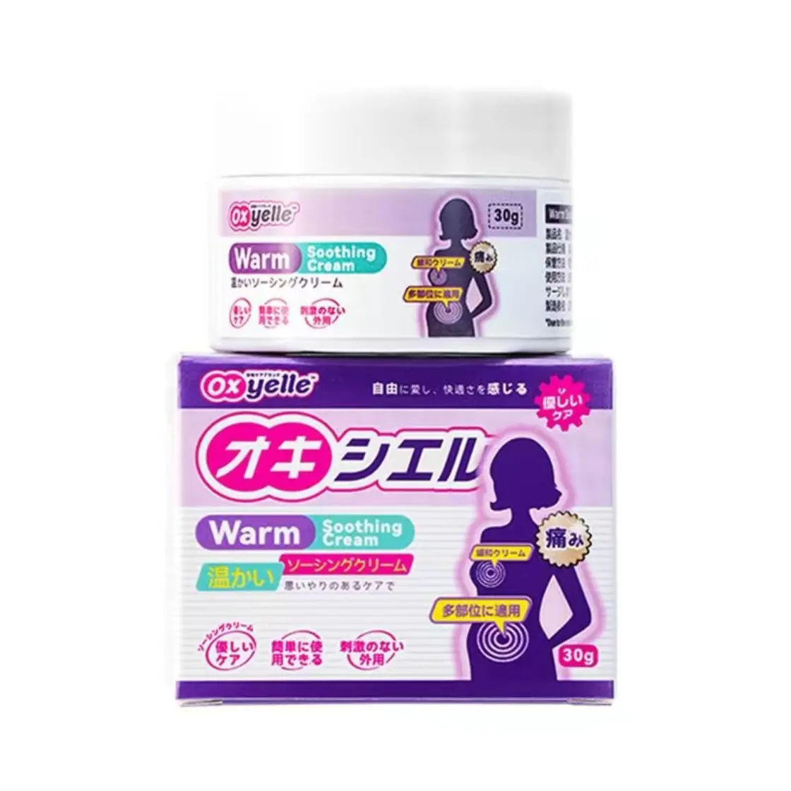 Oxyelle 1 Uterine Warming Gel, Ginseng Extract, Rose Extract, Take Care of Women Every Month, Making Them Feel Warm and Comfortable,Used to warm the body